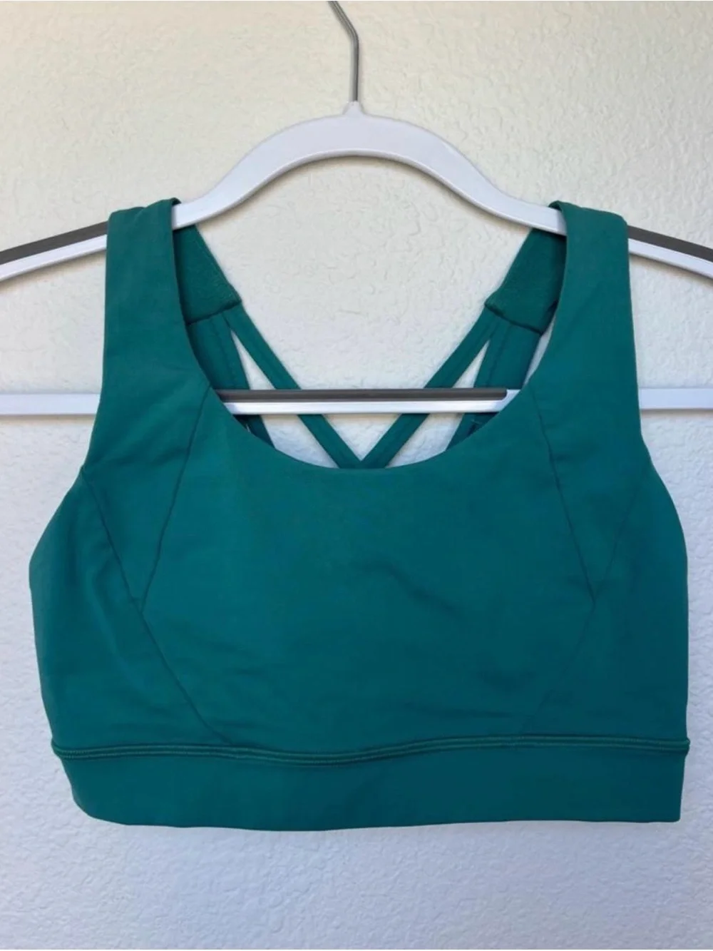 lululemon athletica Teal Athletic Short & Strappy Sports Bra Set - Picture 2 of 8